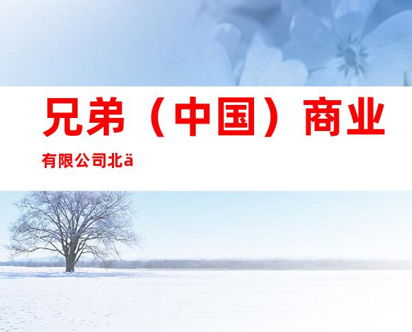 兄弟（中国）商业有限公司北京办事处